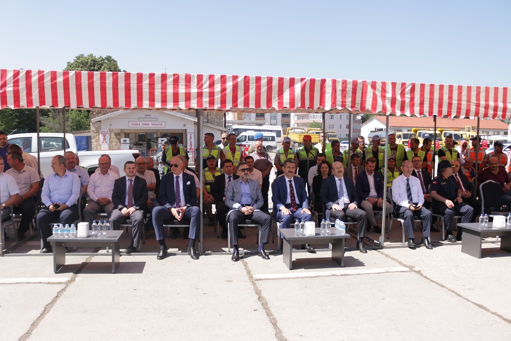 2023 YILI ASFALT SEZONUNUN AÇILIŞ TÖRENİ YAPILDI.